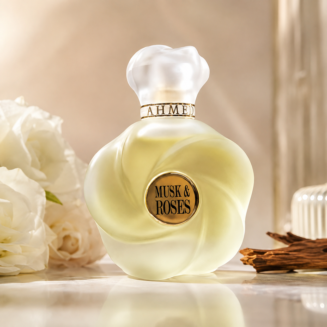 Ahmed Al Maghribi Musk & Roses Eau de Parfum 75ml
