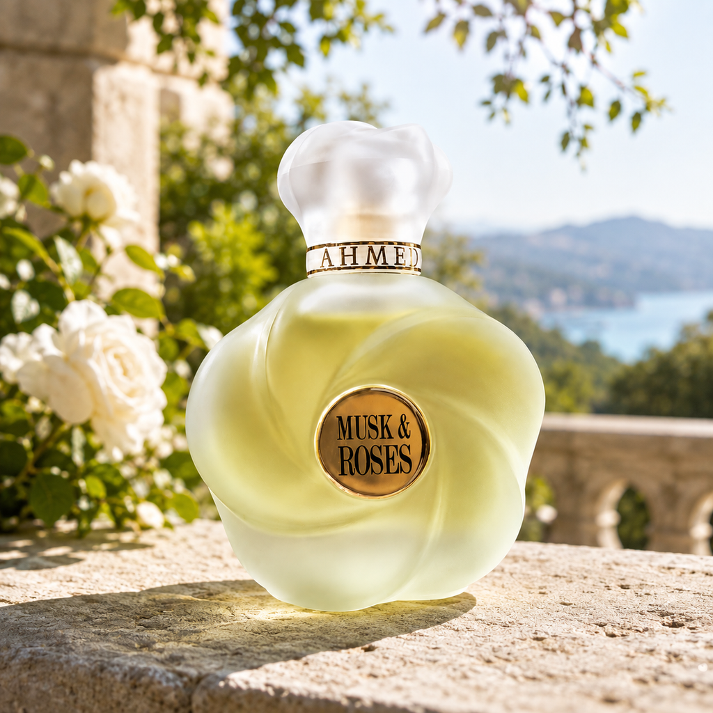Ahmed Al Maghribi Musk & Roses Eau de Parfum 75ml