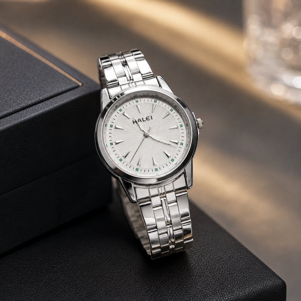 HALEI Men’s Stainless Steel Watch