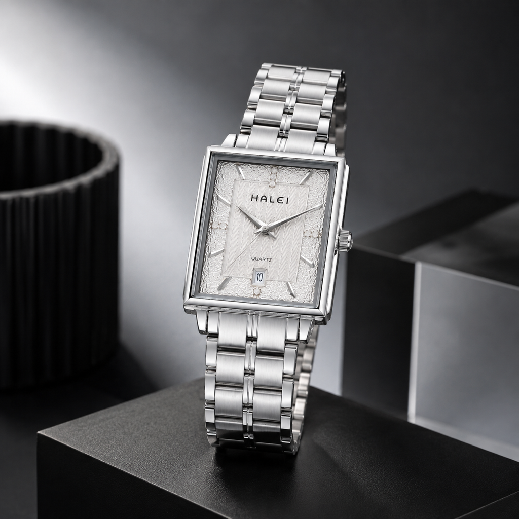 HALEI Men’s Stainless Steel Watch
