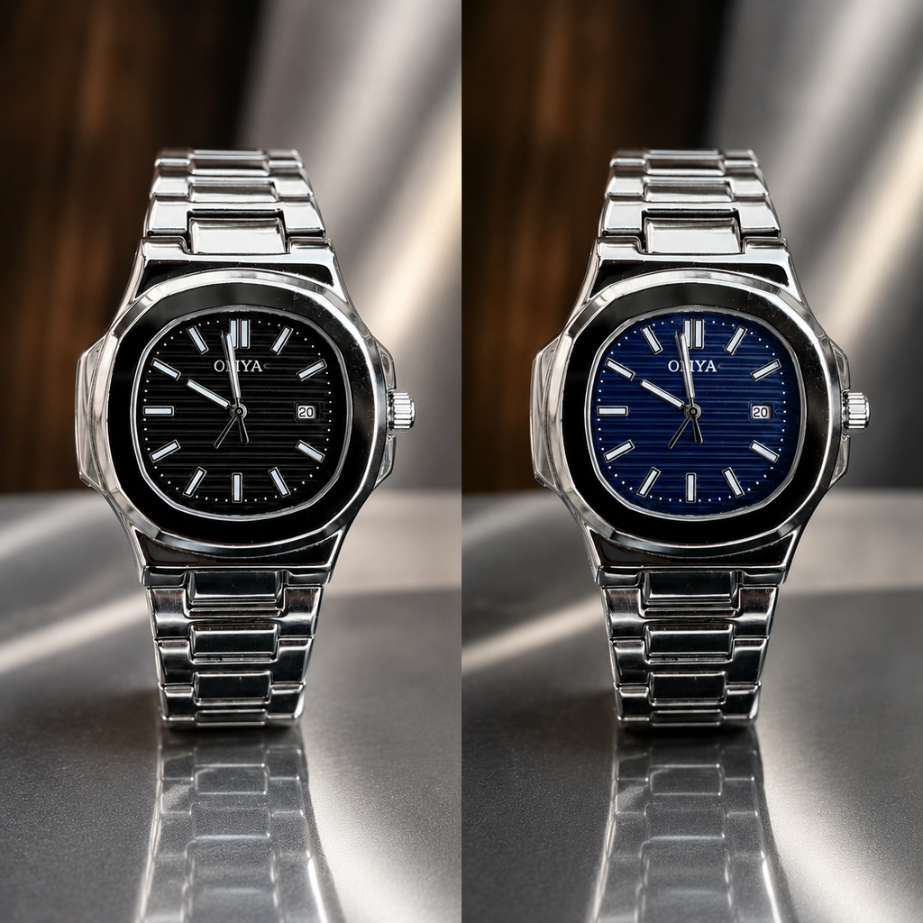 OLIYA Men’s Stainless Steel Watch